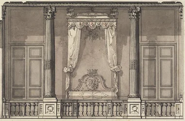 Alcôve de lit pour le Duc d